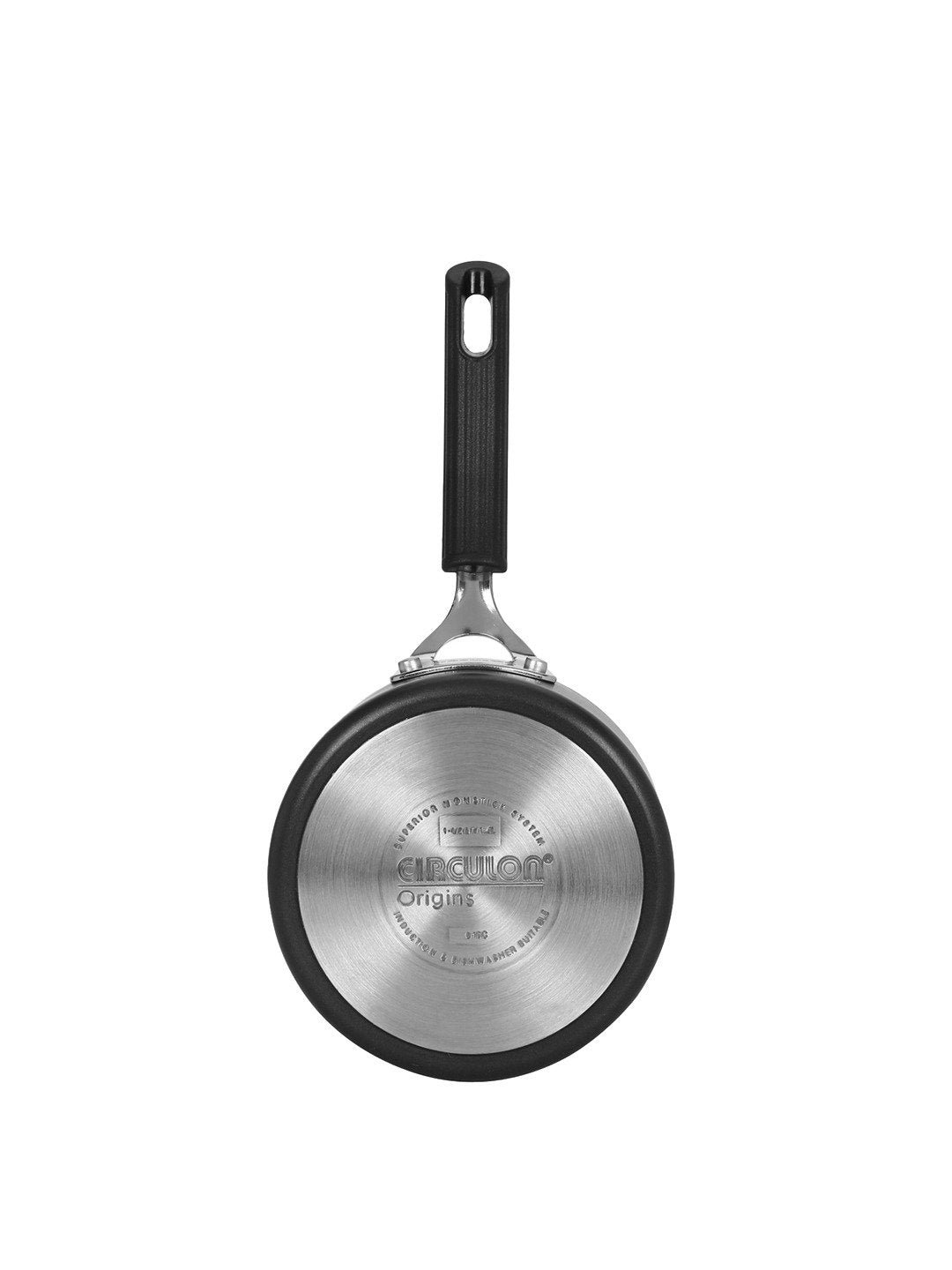 MEYER Black & Transparent Circulon Origins Non-Stick Hard-Anodized Saucepan - Image 4
