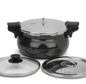 Pigeon All In One Super Cooker 5 L Induction Bottom Pressure Cooker (Hard Anodized)