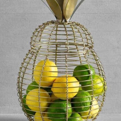 Pineapple Shaped Fruit Bowl