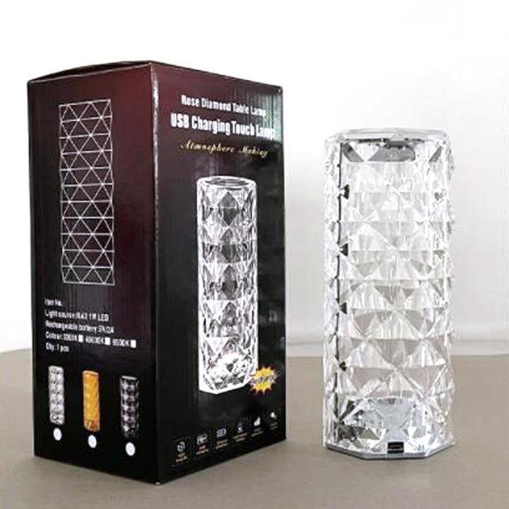 3 Color Touch Diamond Crystal Lamp- Exclusively Imported Item - Image 15