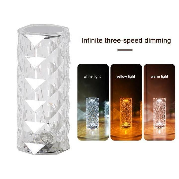 3 Color Touch Diamond Crystal Lamp- Exclusively Imported Item - Image 13