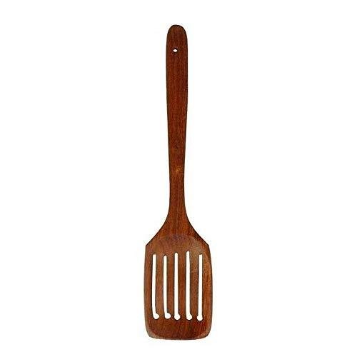 Wooden Serving and Cooking Spoons Set Kitchendesigner Organizer Items Kitchen Accessories Items (Set of 7, Sheesham) - Image 4