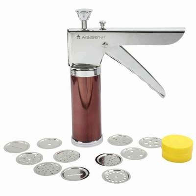 Stainless Steel Snacks Maker With 12 Different Shaped Plates