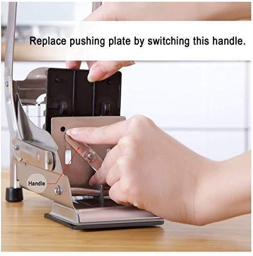 Qualimate French Fries Cutter Machine Potato Slicer for Chips Strip Chopper Kitchen Accessories Items Stainless Steel - Image 8