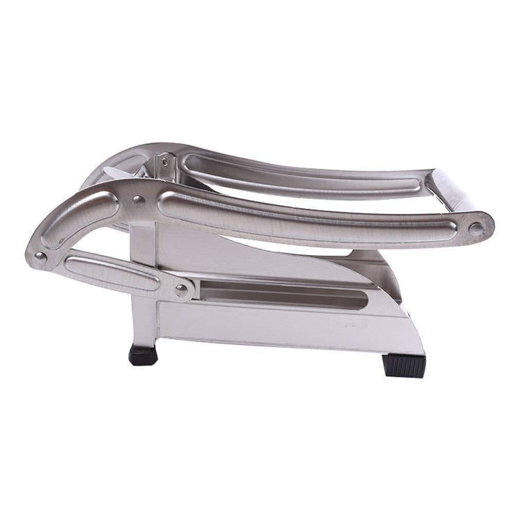 Steel Potato Chipper with 2 Blades, Easy Home Made French Fries Machine Chips Cutter, Salad Vegetable & Potato Chipper - Image 3