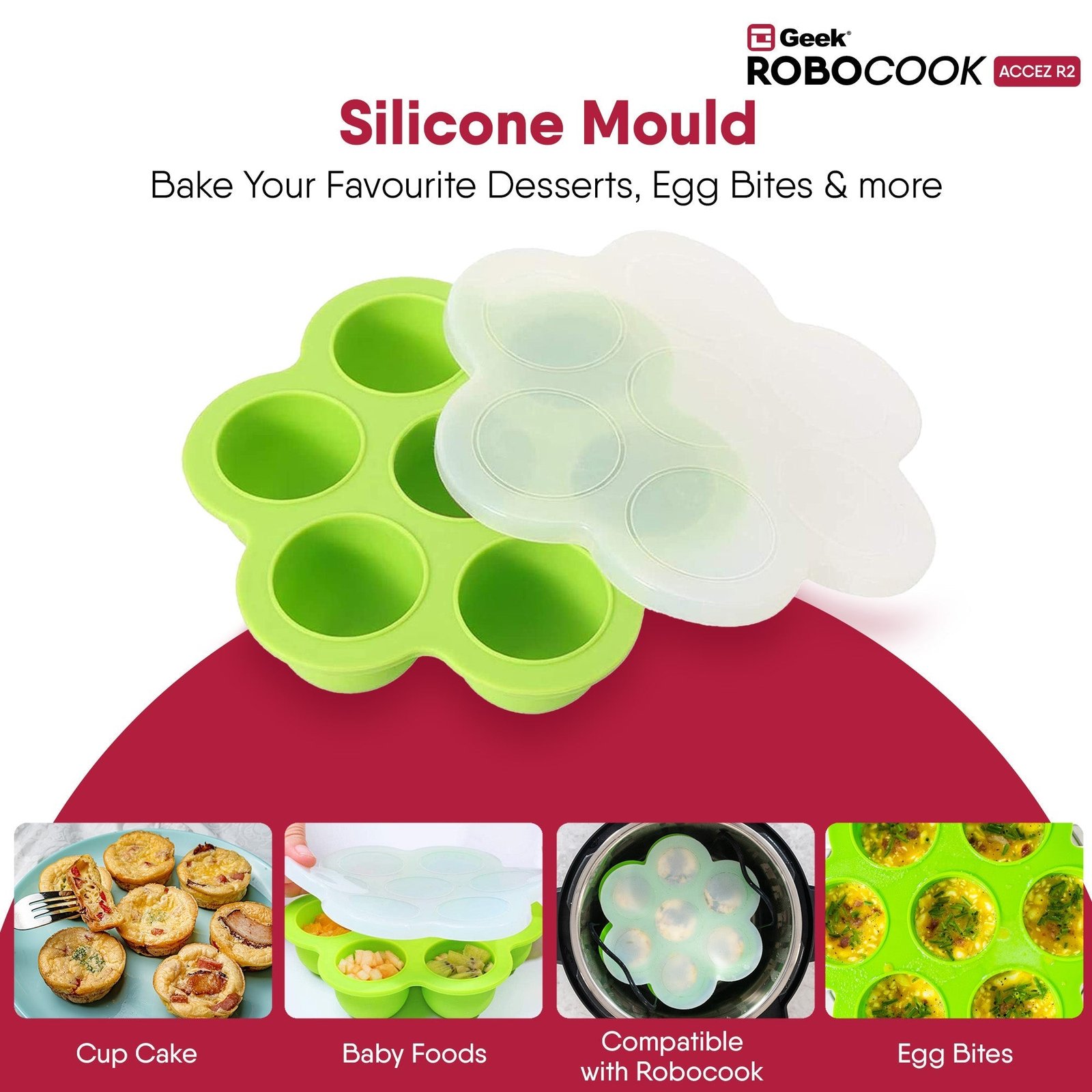 Robocook Accez R2 Electric Pressure Cooker Accessories Kit - Image 7