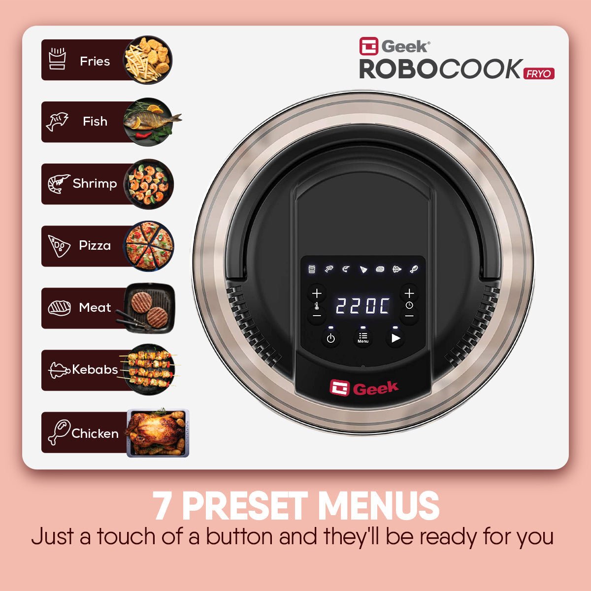 Robocook Fryo - Smart Air Fryer - Image 4