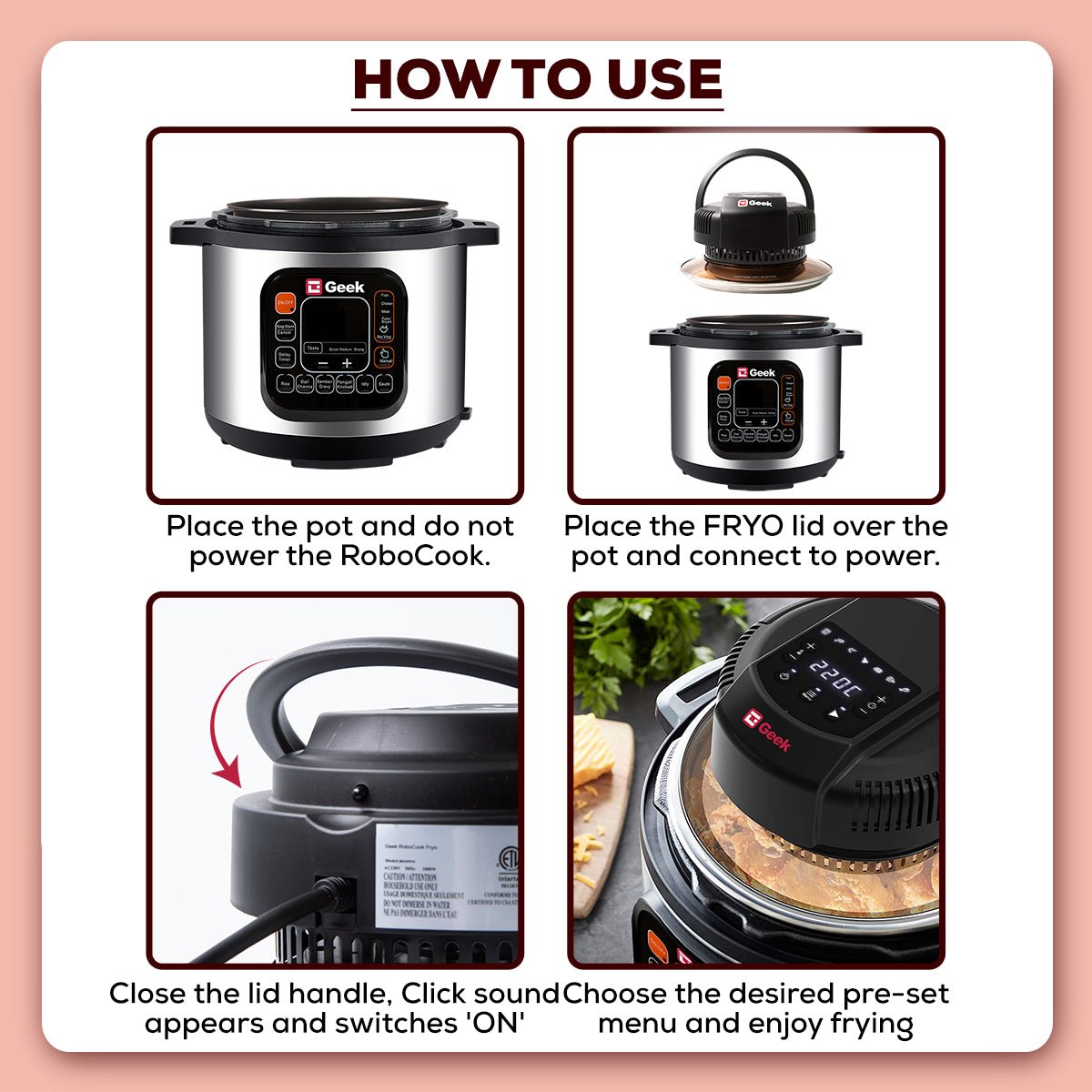 Robocook Fryo - Smart Air Fryer - Image 6