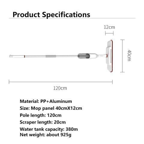 CLEANHOME 3 IN 1 SPRAY MOP - Image 4