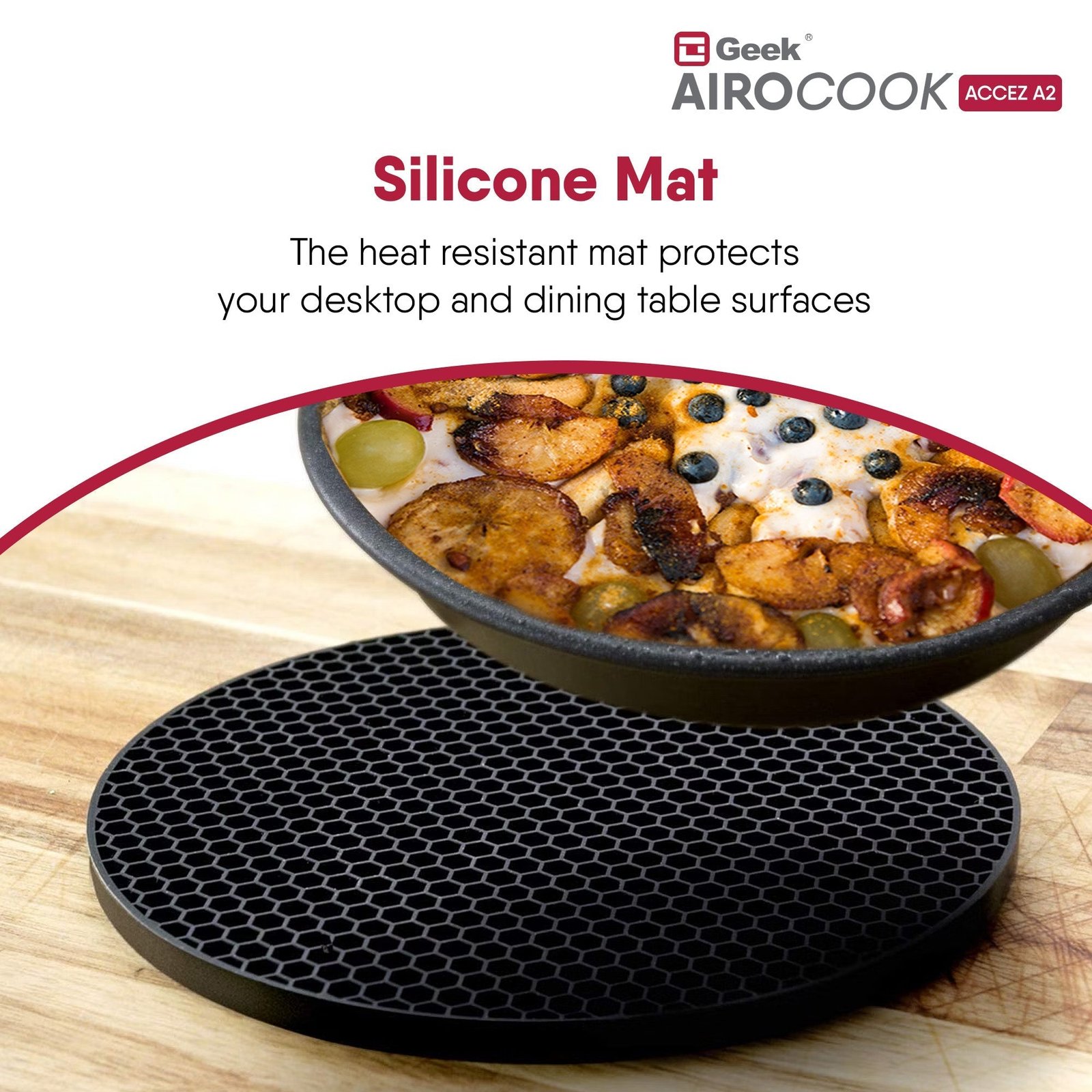 Airocook Accez A2 Air Fryer/Air Fryer Oven Accessories Kit - Image 6